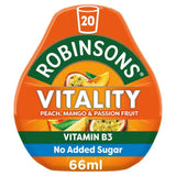 Robinsons Mini Vitality Peach Mango & Passion Fruit No Added Sugar Squash 66ml