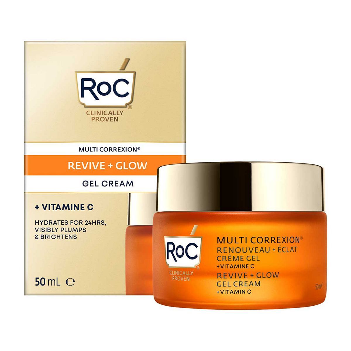 RoC®ufe0f Multi Correxion® Revive + Glow Gel Cream 50ml