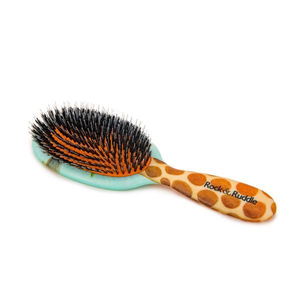 Rock & Ruddle Giraffe Small Mix Bristle Hairbrush