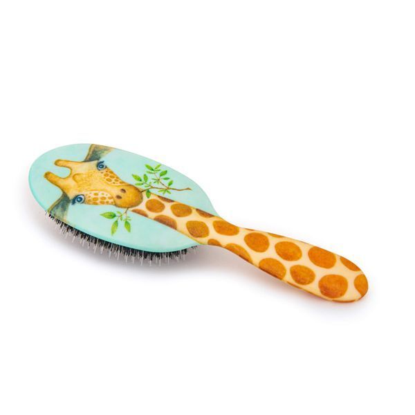 Rock & Ruddle Giraffe Small Synthetic Bristle Hairbrush