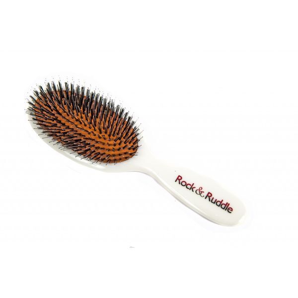 Rock & Ruddle Mrs. Zebra Large Pure Bristle Hairbrush