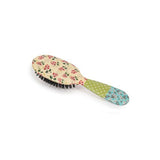 Rock & Ruddle Pink Blossom Large Pure Bristle Hairbrush