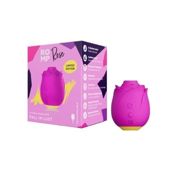 Romp Rose Pleasure Air Suction Simulator