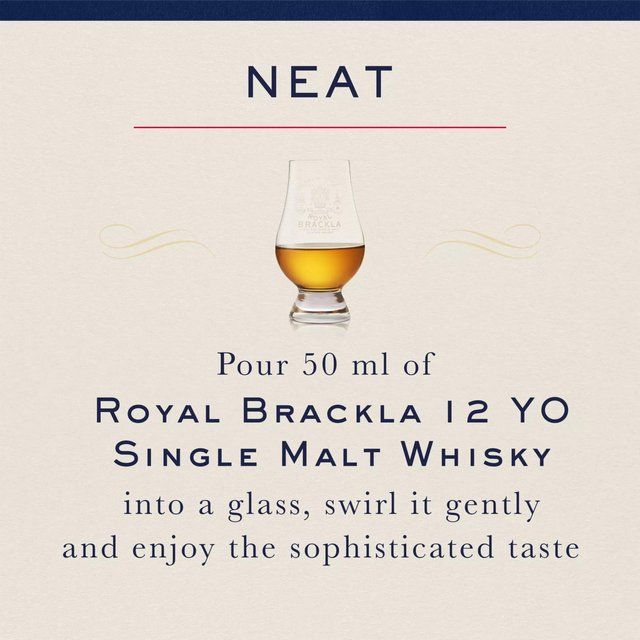 Royal Brackla 12 Year Old Highland Single Malt Scotch Whisky 70cl