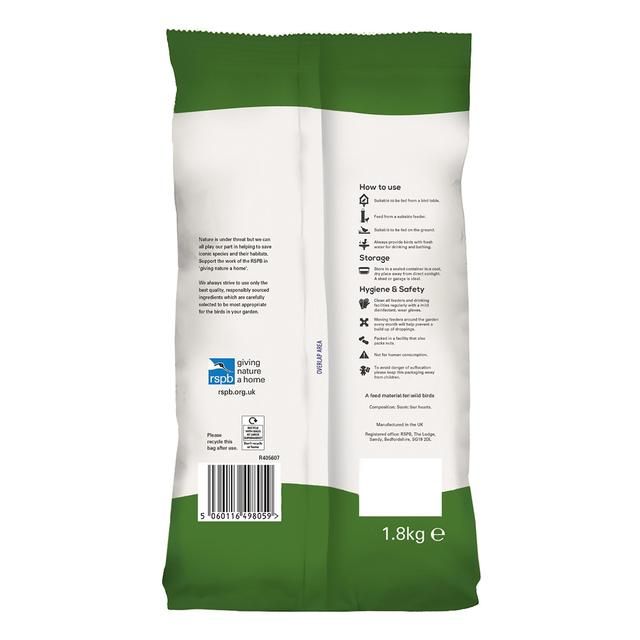 RSPB Sunflower Hearts 1.8kg