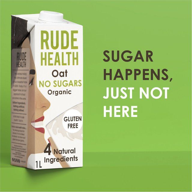 Rude Health No Sugars Oat   1L