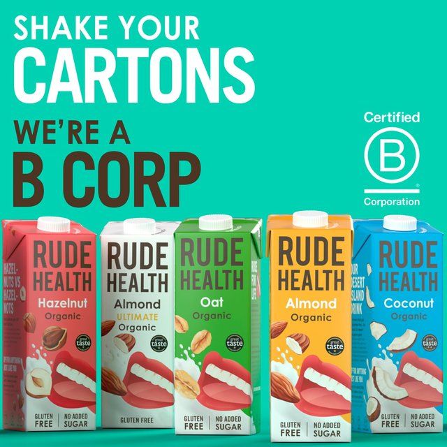 Rude Health Organic Brown Rice Drink Longlife 1L