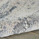 Rustic Textures Rustic Beige & Grey Rug in 3 Sizes