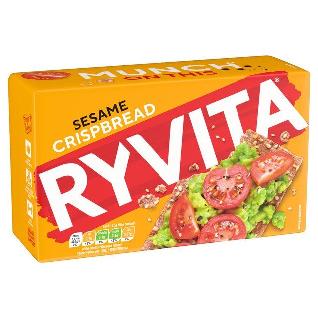 Ryvita Crispbread Sesame Crackers 250g
