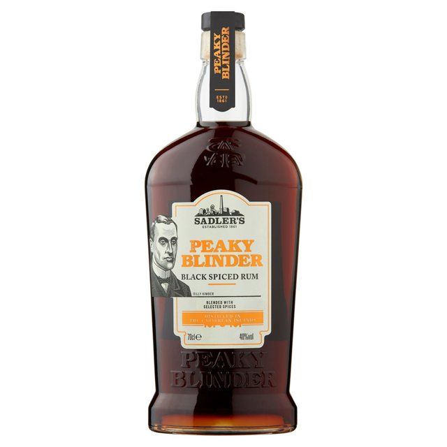 Sadlers Peaky Blinder Black Spiced Rum 70cl
