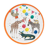 Safari Animal Paper Party Plates 8 per pack