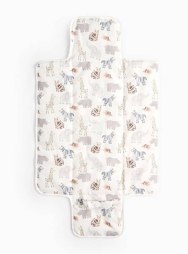 Safari Animal Print Travel Changing Mat One Size