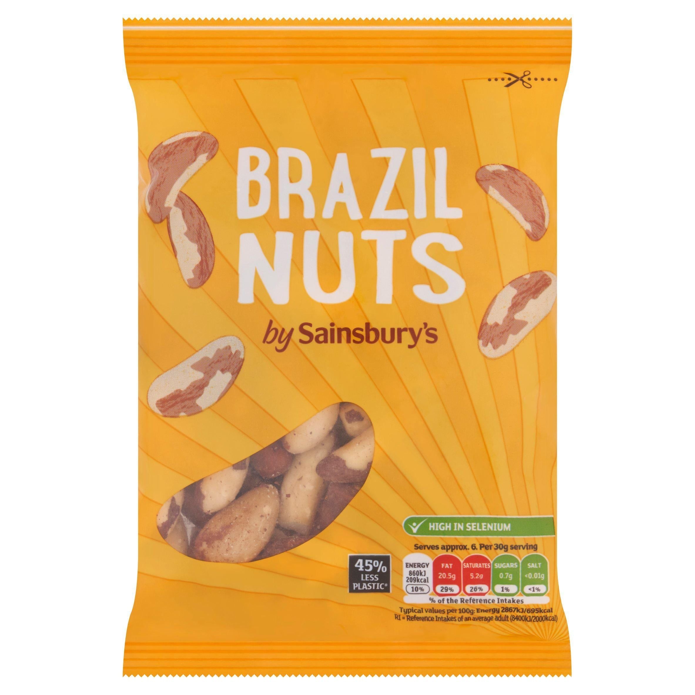 Sainsbury's Brazil Nuts 200g