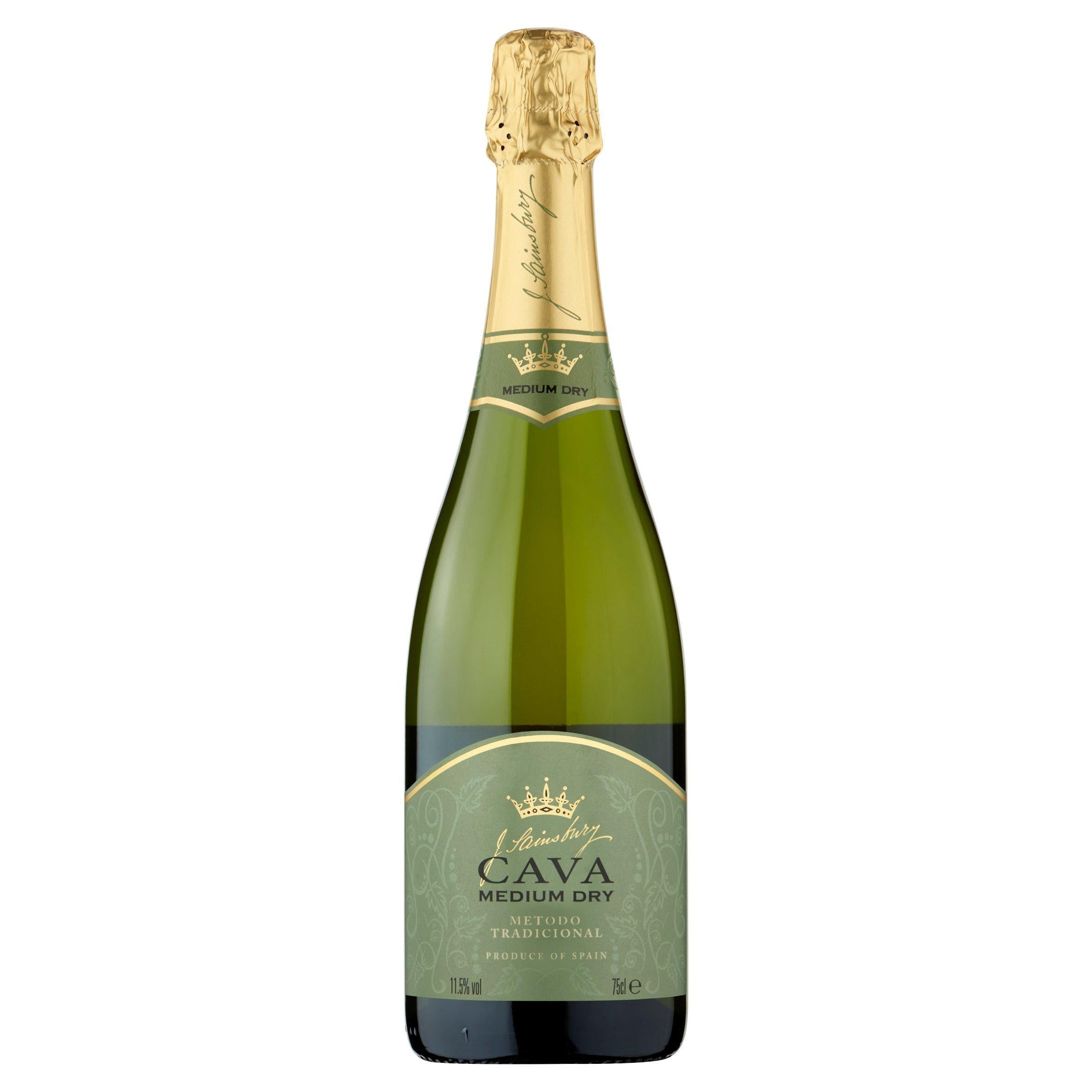 Sainsbury's Cava Medium Dry 75cl