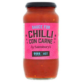 Sainsbury's Chilli Con Carne Cooking Sauce, Hot 500g