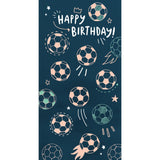 Sainsbury's Happy Birthday Card Football Rockets Greeting Card