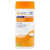 Sainsbury's Health Matters Immunity Chewable Vitamin C Tablet 1000mg x60