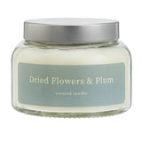 Sainsbury's Home Dried Flowers & Plum Jar Candle
