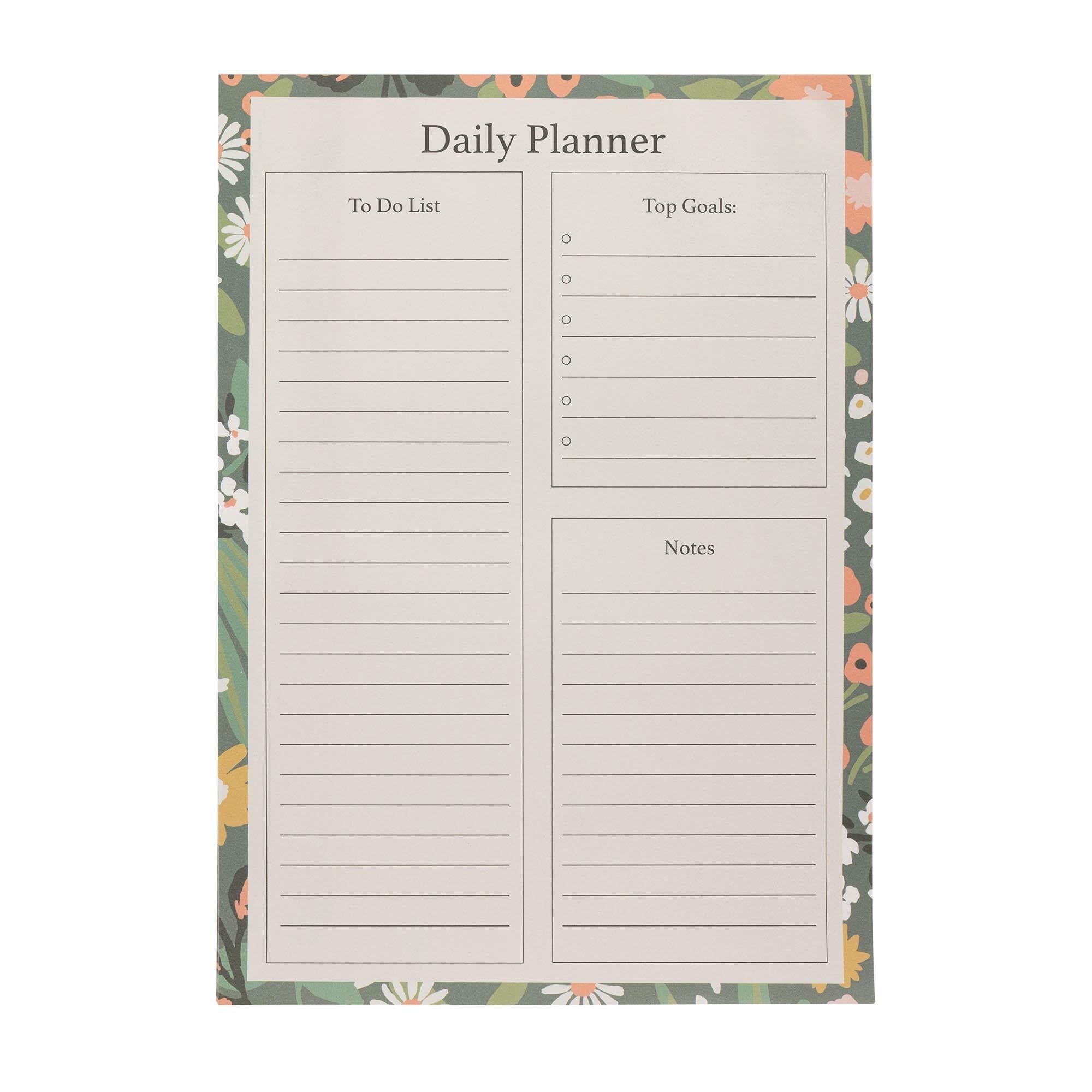 Sainsbury's Home Floral Daily Planner