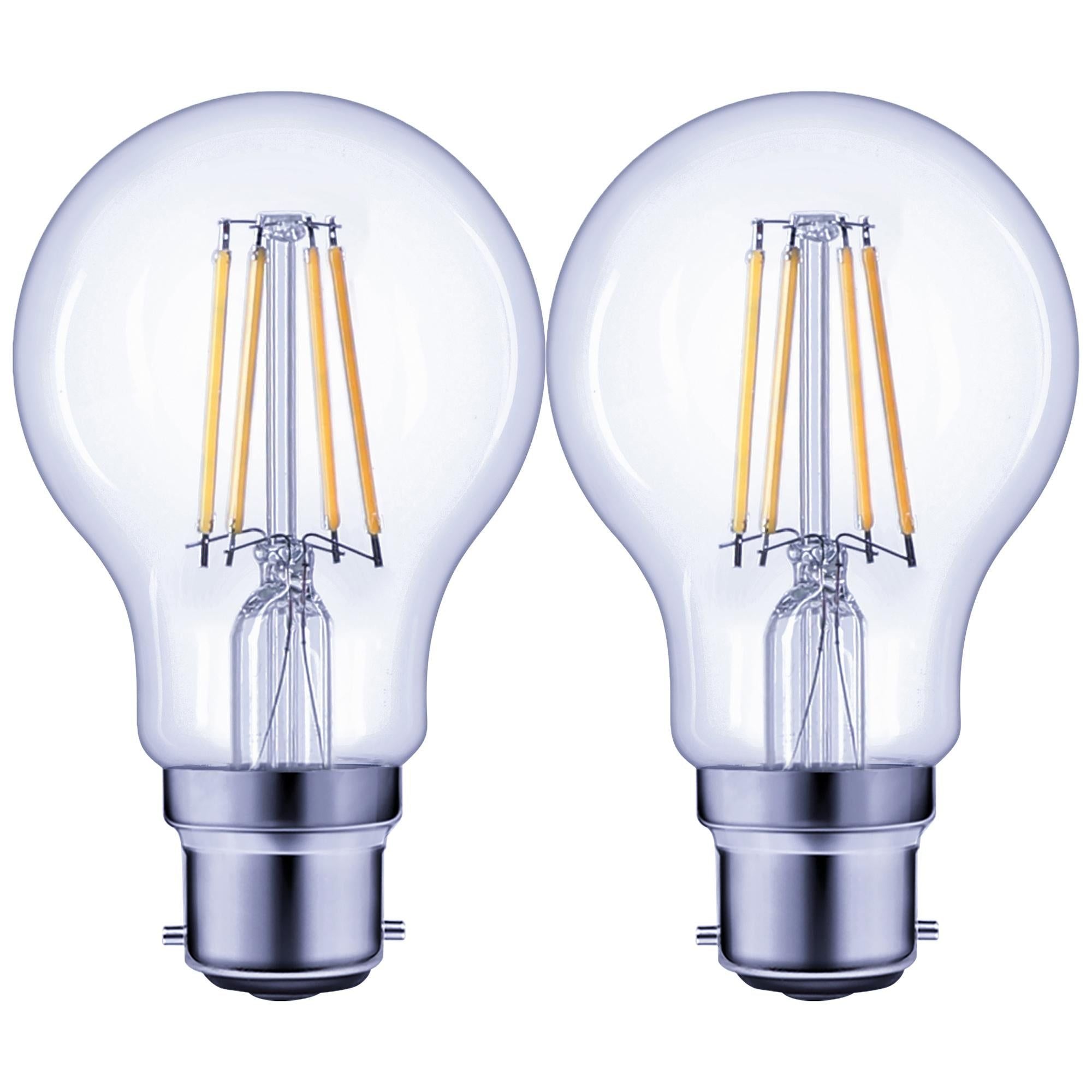 Sainsbury's Home LED Filament Standard 40W BC Light Bulb 2pk