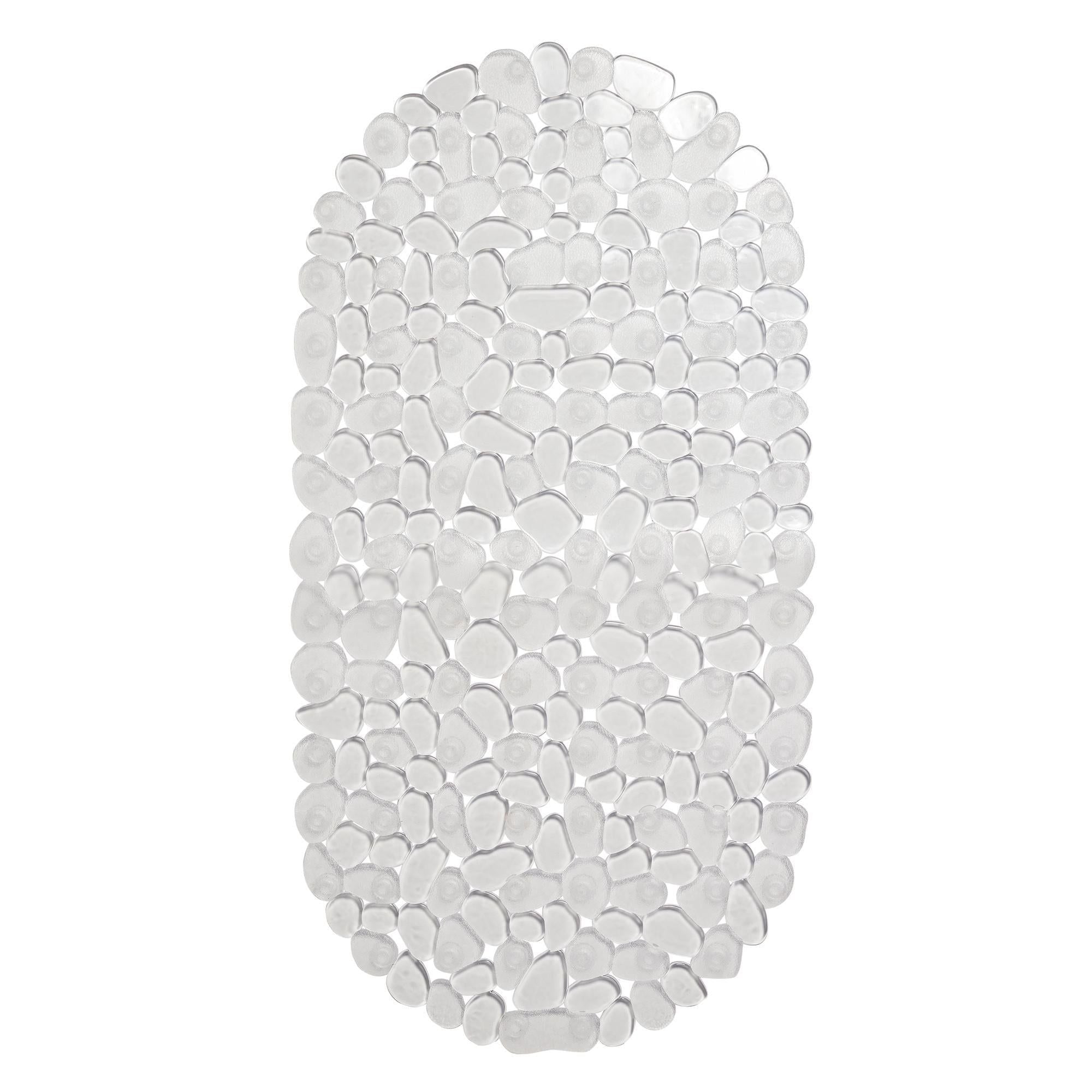 Sainsbury's Home Pebbles Bath Mat Clear