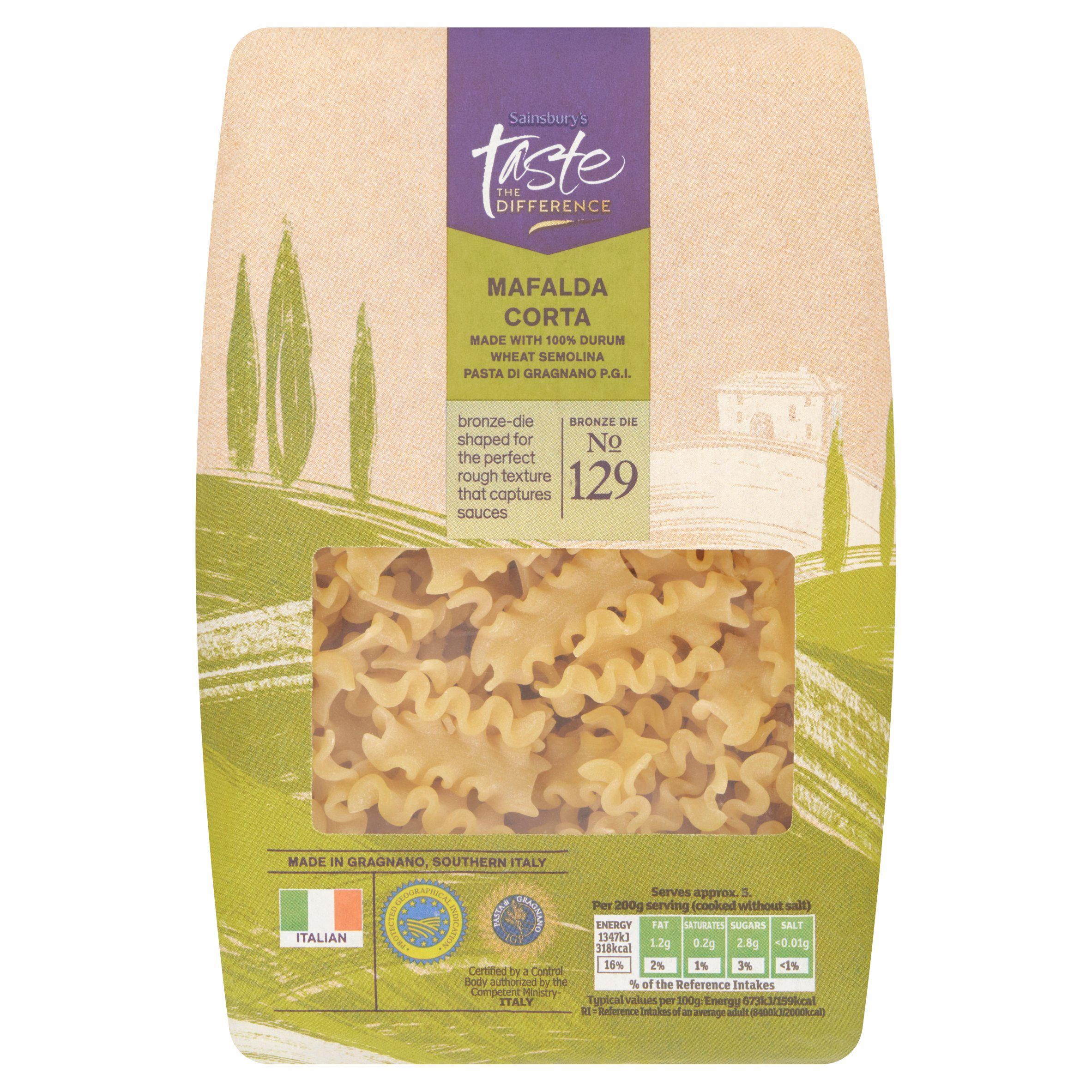 Sainsbury's Mafalda Corta Pasta, Taste the Difference 500g