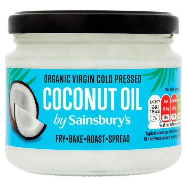 Sainsbury's Organic Virgin Coconut Oil 300ml
