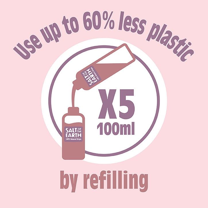 Salt of the Earth - Amber & Sandalwood Natural Deodorant Spray Refill 500ml