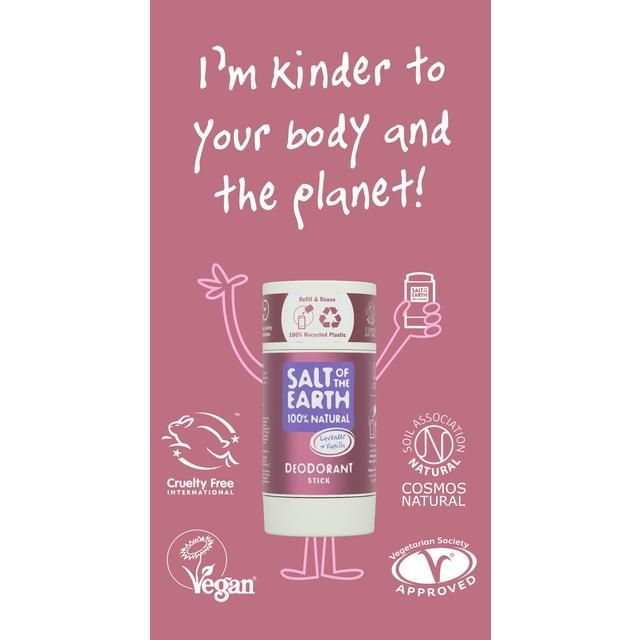 Salt of the Earth Lavender & Vanilla Natural Deodorant Stick 84g