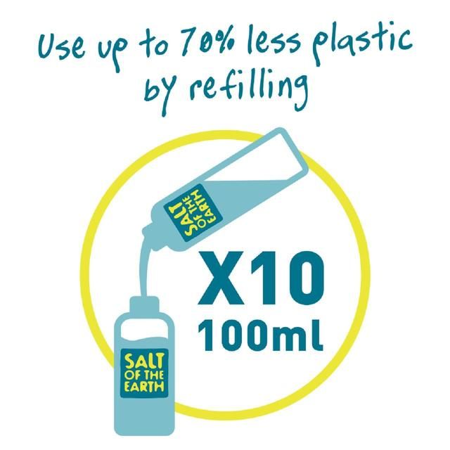 Salt of the Earth Natural Deodorant Spray Refill 1L