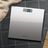 Salter Glass Electronic Bathroom Scale Silver