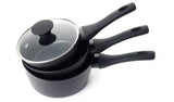 Salter Megastone 260 Thermo 3 Piece Saucepan Set