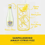 San Pellegrino Citrus Tonic Water Glass 4 x 200ml