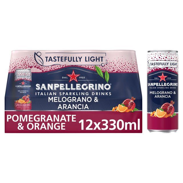 San Pellegrino Pomegranate & Orange   12 x 330ml