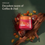 Sanctuary Spa Ruby Oud Natural Oils Coffee Scrub 300ml