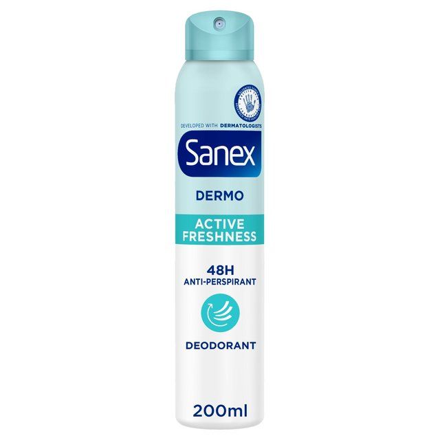 Sanex Active Freshness 48h Antiperspirant Spray Deodorant 200ml