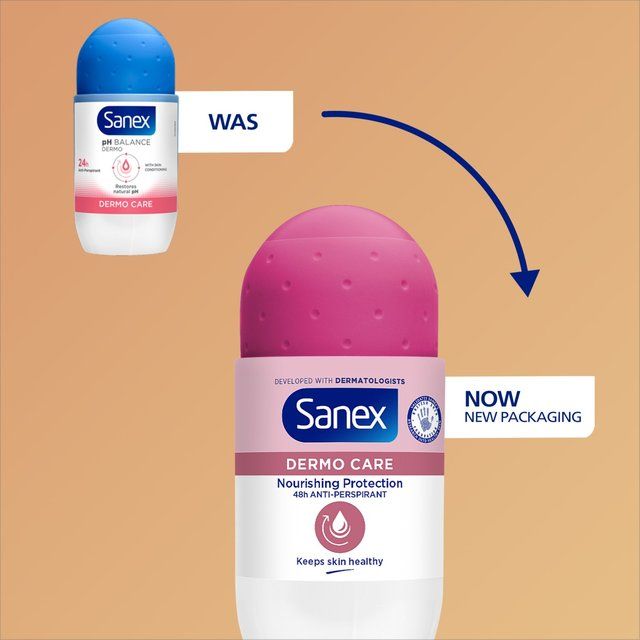Sanex Dermo Care Roll On Deodorant 50ml