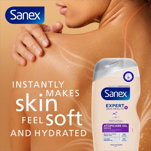 Sanex Expert+ Atopicare Oil Repair Shower Gel 515ml