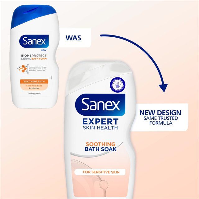 Sanex Expert Skin Health Soothing Bath Soak 450ml