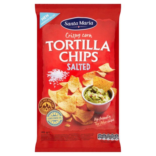 Santa Maria Tortilla Chips Salted 185g