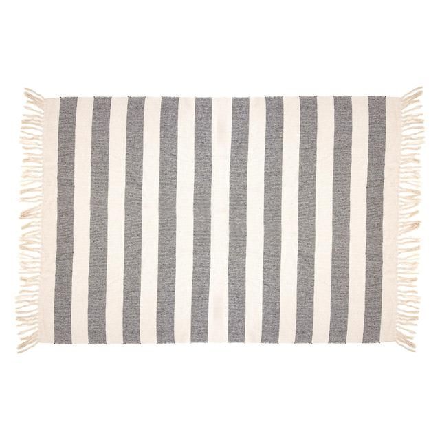Sass & Belle Scandi Boho Stripe Blanket Throw