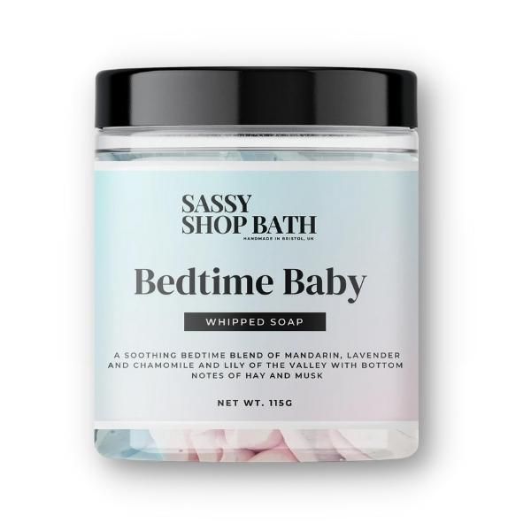 Sassy Shop Wax Bedtime Baby Whipped Soap 115g