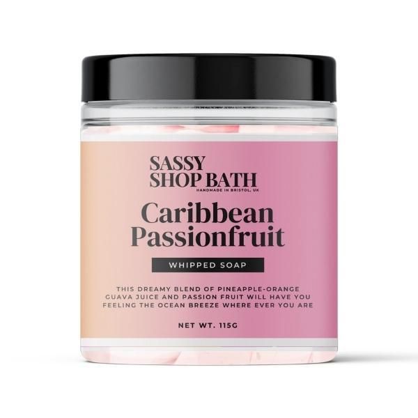 Sassy Shop Wax Caribbean Passionfruit Whipped Soap 115g