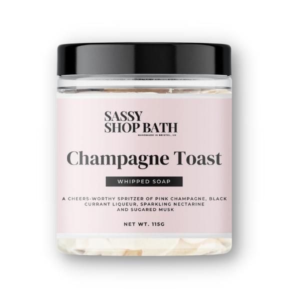 Sassy Shop Wax Champagne Toast Whipped Soap 115g