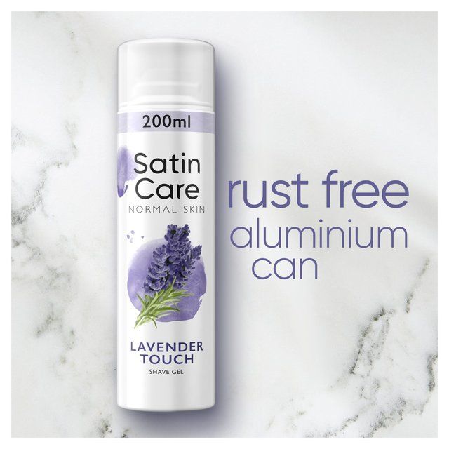 Satin Care Shave Gel Lavender 200ml