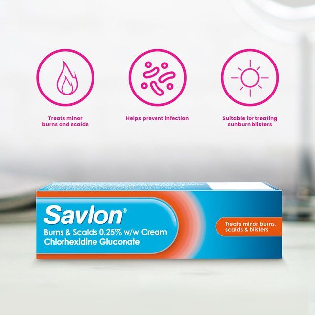 Savlon Burns & Scalds 0.25% w/w Cream 30g