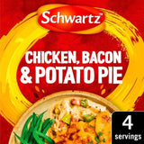 Schwartz Chicken Bacon & Potato Pie   35g