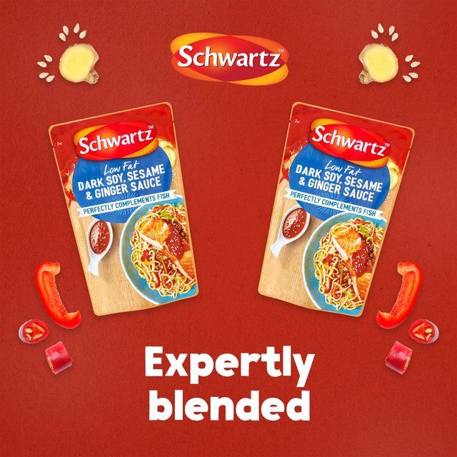 Schwartz Dark Soy Sesame & Ginger Sauce for Fish 300g