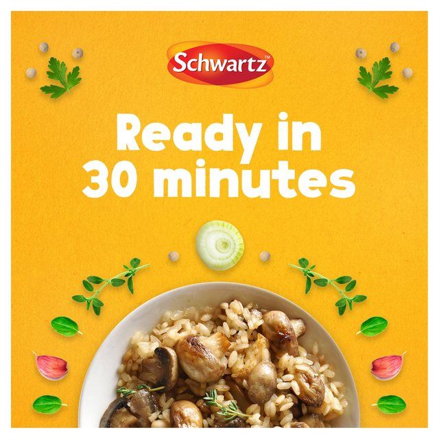 Schwartz Italian Chicken & Mushroom Risotto One Pan 28g