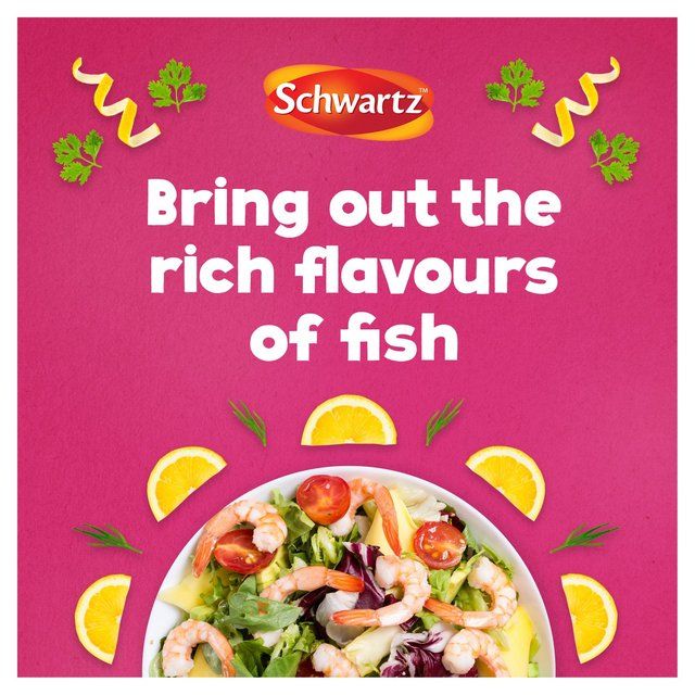 Schwartz Lemon & Dill Fish Seasoning Jar   55g